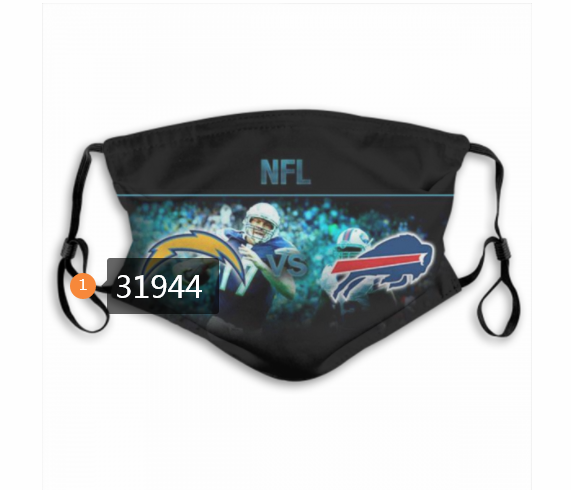 NFL Buffalo Bills 72020 Dust mask with filter